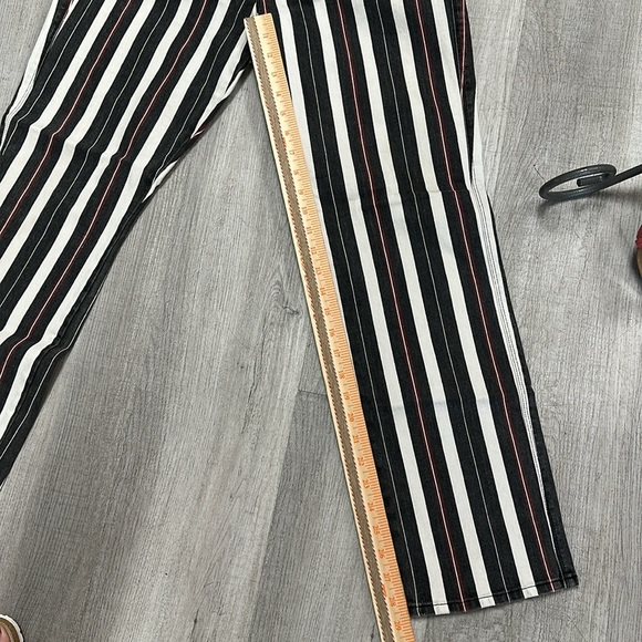 FRAME Le Sylvie Slender Straight Jeans – Sano Stripe – Size 32 - Picture 14 of 16